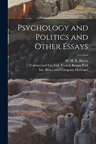 Stock image for Psychology and Politics and Other Essays for sale by GreatBookPrices