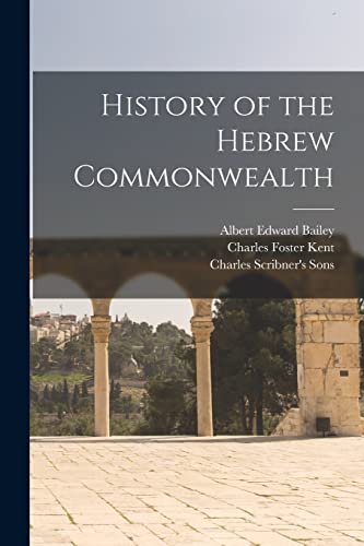 Stock image for History of the Hebrew Commonwealth for sale by PBShop.store US