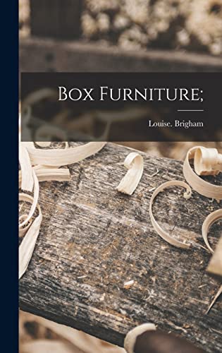 Stock image for Box Furniture; for sale by GreatBookPrices