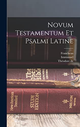 Imagen de archivo de Novum Testamentum et Psalmi Latine -Language: latin a la venta por GreatBookPrices