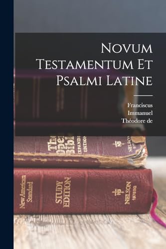 Imagen de archivo de Novum Testamentum et Psalmi Latine a la venta por PBShop.store US