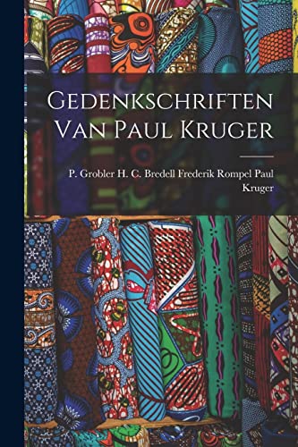 Stock image for Gedenkschriften van Paul Kruger for sale by PBShop.store US