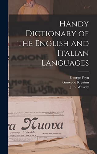 Stock image for Handy Dictionary of the English and Italian Languages for sale by NEWBOOKSHOP