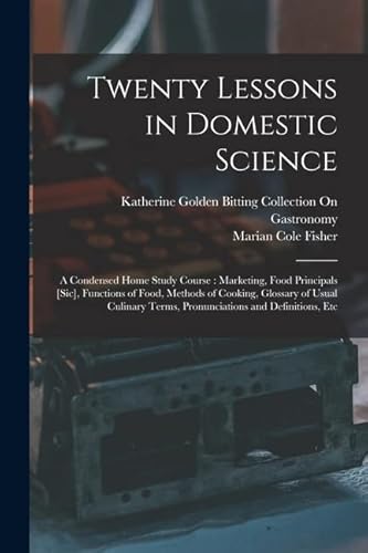 Stock image for Twenty Lessons in Domestic Science for sale by PBShop.store US