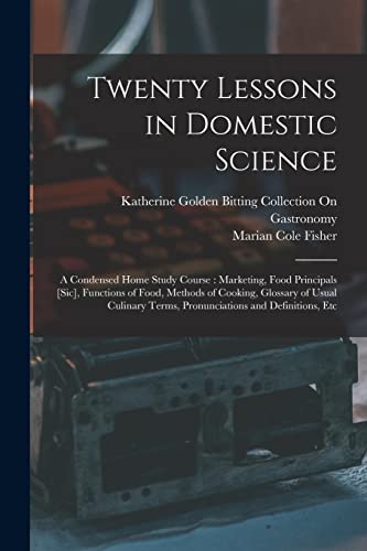 Stock image for Twenty Lessons in Domestic Science for sale by PBShop.store US