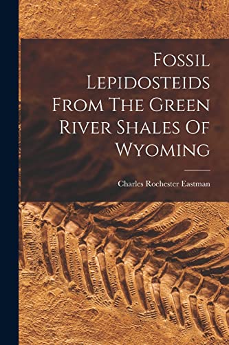 Beispielbild fr Fossil Lepidosteids From The Green River Shales Of Wyoming zum Verkauf von PBShop.store US