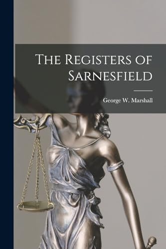 Imagen de archivo de The Registers of Sarnesfield a la venta por PBShop.store US