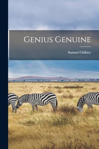 Imagen de archivo de Genius Genuine a la venta por PBShop.store US