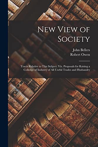 Stock image for New View of Society for sale by PBShop.store US