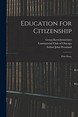 Stock image for Education for Citizenship for sale by PBShop.store US