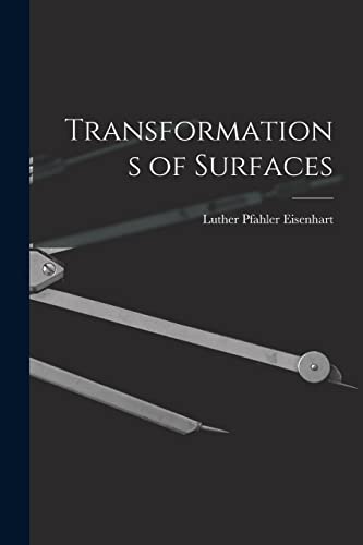 Beispielbild fr Transformations of Surfaces zum Verkauf von GreatBookPrices