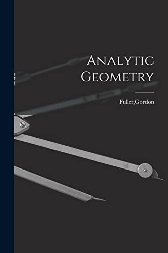 Stock image for Analytic Geometry for sale by GreatBookPrices