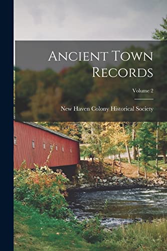 Stock image for Ancient Town Records; Volume 2 for sale by PBShop.store US