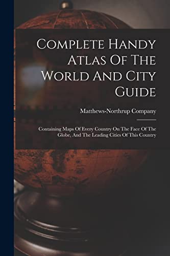 Stock image for Complete Handy Atlas Of The World And City Guide for sale by PBShop.store US