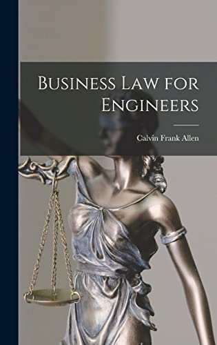 Stock image for Business Law for Engineers for sale by THE SAINT BOOKSTORE