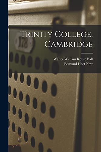 Stock image for Trinity College, Cambridge for sale by THE SAINT BOOKSTORE