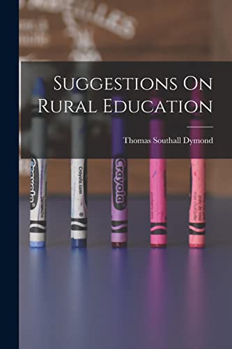 Stock image for Suggestions On Rural Education for sale by PBShop.store US