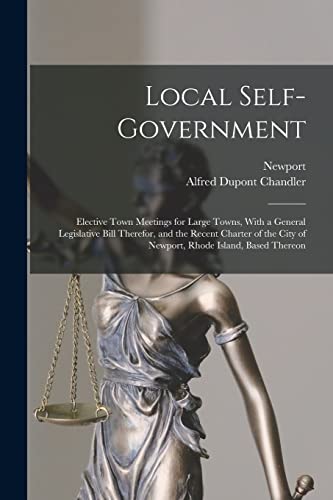 Stock image for Local Self-Government for sale by PBShop.store US