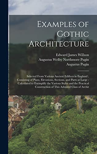 9781018123059: Examples of Gothic Architecture: Selected From Various Ancient Edifices in England; Consisting of Plans, Elevations, Sections, and Parts at Large; ... Construction of This Admired Class of Archit