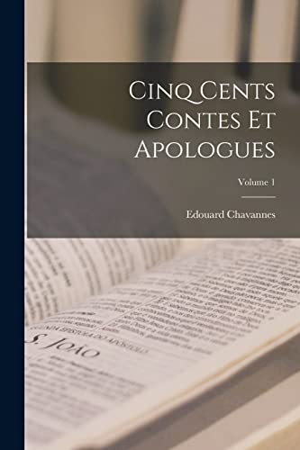 Stock image for Cinq cents contes et apologues; Volume 1 for sale by Chiron Media