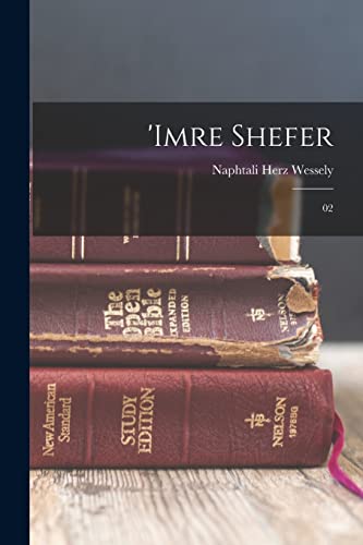 Stock image for Imre shefer: 02 for sale by THE SAINT BOOKSTORE