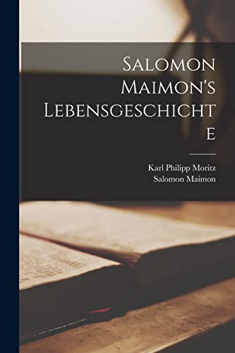 krog historie tyv salomon maimon - maimons lebensgeschichte - AbeBooks