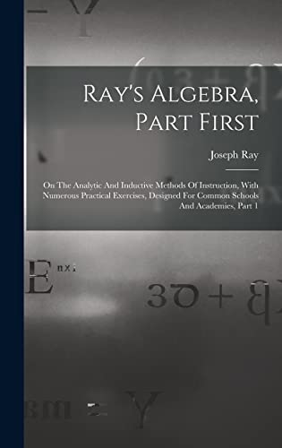 Stock image for Ray's Algebra, Part First for sale by PBShop.store US