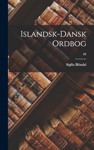 Stock image for Islandsk-dansk ordbog; 02 for sale by PBShop.store US