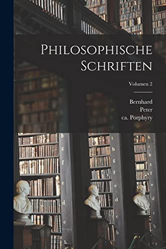 Stock image for Philosophische Schriften; Volumen 2 for sale by THE SAINT BOOKSTORE