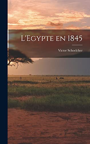 Stock image for L'Egypte en 1845 for sale by PBShop.store US