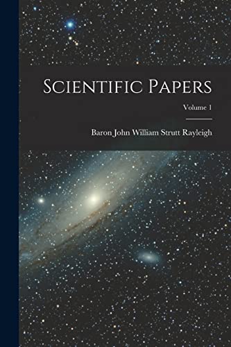 9781019035399: Scientific Papers; Volume 1