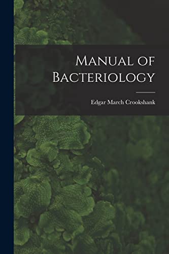 Stock image for Manual of Bacteriology for sale by PBShop.store US