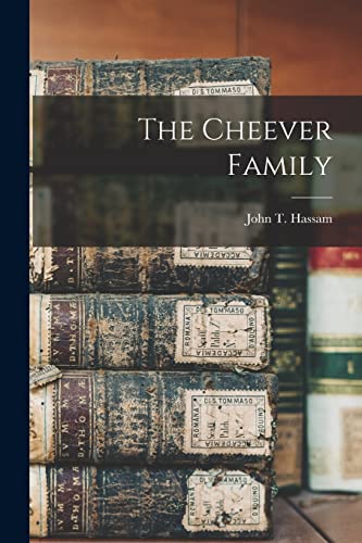 Beispielbild fr The Cheever Family zum Verkauf von THE SAINT BOOKSTORE