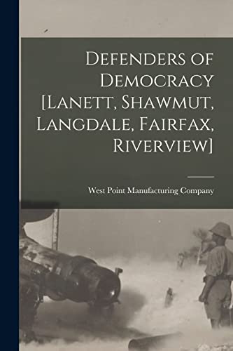 Imagen de archivo de Defenders of Democracy [Lanett, Shawmut, Langdale, Fairfax, Riverview] a la venta por PBShop.store US