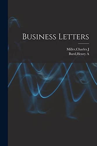 Stock image for Business Letters for sale by THE SAINT BOOKSTORE