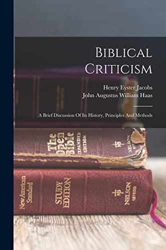 Stock image for Biblical Criticism for sale by PBShop.store US