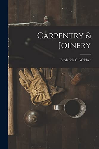 9781019311509: Carpentry & Joinery