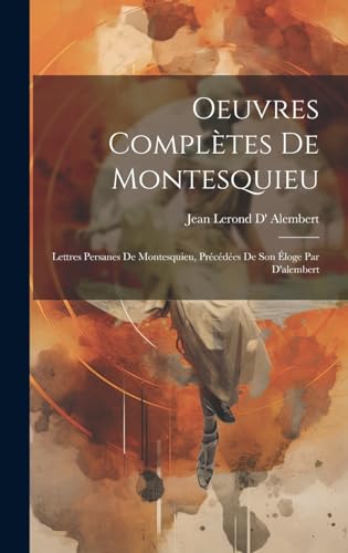 Stock image for Oeuvres Compl?tes De Montesquieu for sale by PBShop.store US