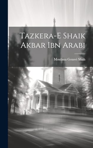 Imagen de archivo de Tazkera-E Shaik Akbar Ibn Arabi a la venta por PBShop.store US