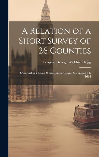 Stock image for A A Relation of a Short Survey of 26 Counties for sale by PBShop.store US
