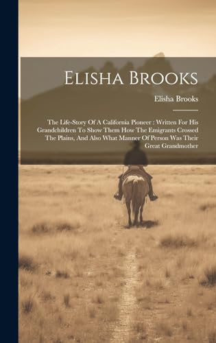 Beispielbild fr Elisha Brooks zum Verkauf von PBShop.store US