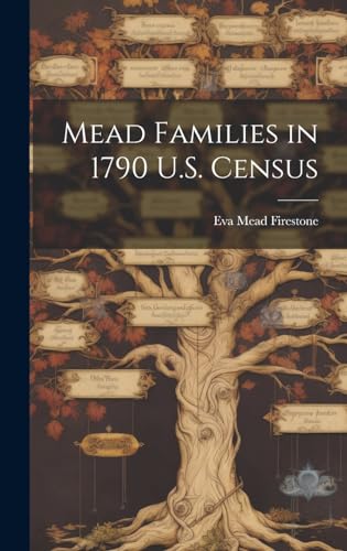 Beispielbild fr Mead Families in 1790 U.S. Census zum Verkauf von PBShop.store US