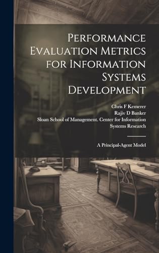 Stock image for Performance Evaluation Metrics for Information Systems Development for sale by PBShop.store US