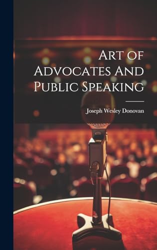 Stock image for Art of Advocates And Public Speaking for sale by PBShop.store US