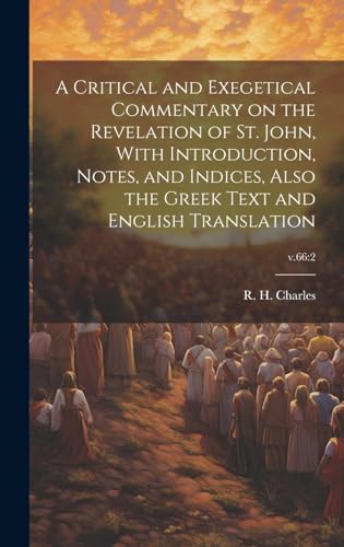 Imagen de archivo de A Critical and Exegetical Commentary on the Revelation of St. John, With Introduction, Notes, and Indices, Also the Greek Text and English Translation a la venta por GreatBookPrices