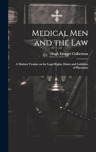 Stock image for Medical Men and the Law for sale by PBShop.store US