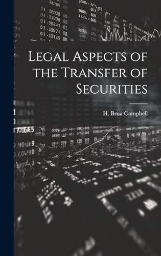 Imagen de archivo de Legal Aspects of the Transfer of Securities a la venta por PBShop.store US