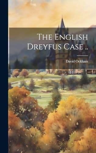 Stock image for The The English Dreyfus Case . for sale by PBShop.store US