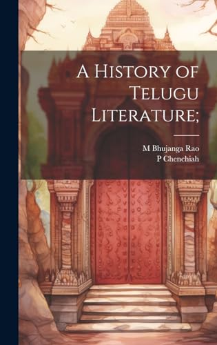 Stock image for A A History of Telugu Literature; for sale by PBShop.store US
