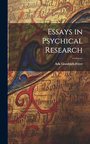 Stock image for Essays in Psychical Research for sale by PBShop.store US